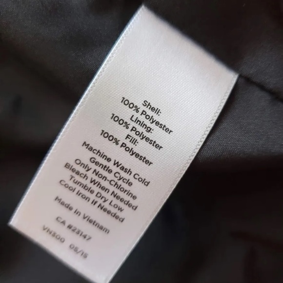 Black and White Polka Dot Puffer vest Talbots Size L Preppy career casual - Picture 15 of 16